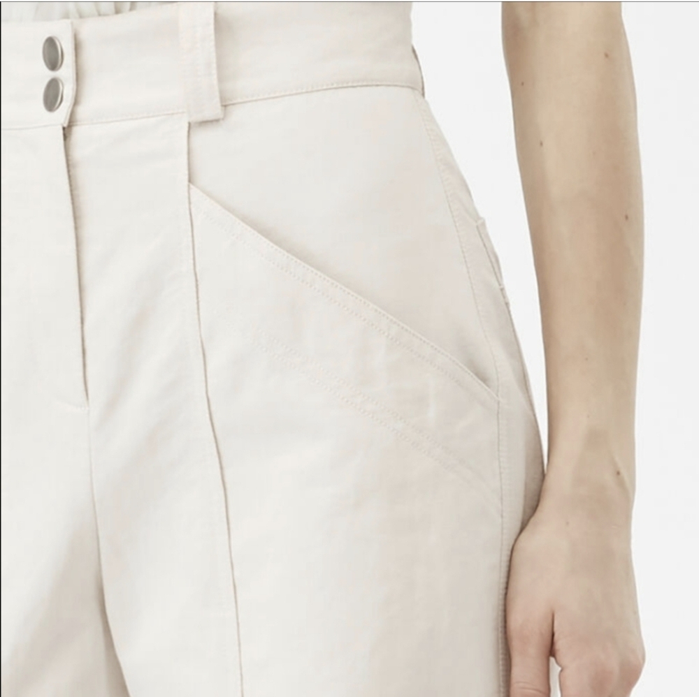 NWT Rebecca Taylor Textured Cotton Pants - Picture 6 of 12